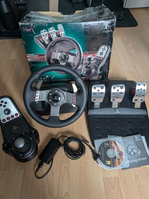 Logitech G27 Gaming Lenkrad, Shifter und Pedale, Racing Wheel PC & PS3