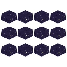 12 Pack  Hexagon Acoustic Panels,Sound Proofing Padding,Sound5953