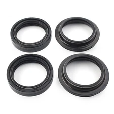 4pcs Motorcycle Front Fork Damper Shock Absorber Fork Dust Oil Seal Kit 48X60MM