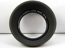 49MM Rubber LENS SHADE Lens Hood Nice