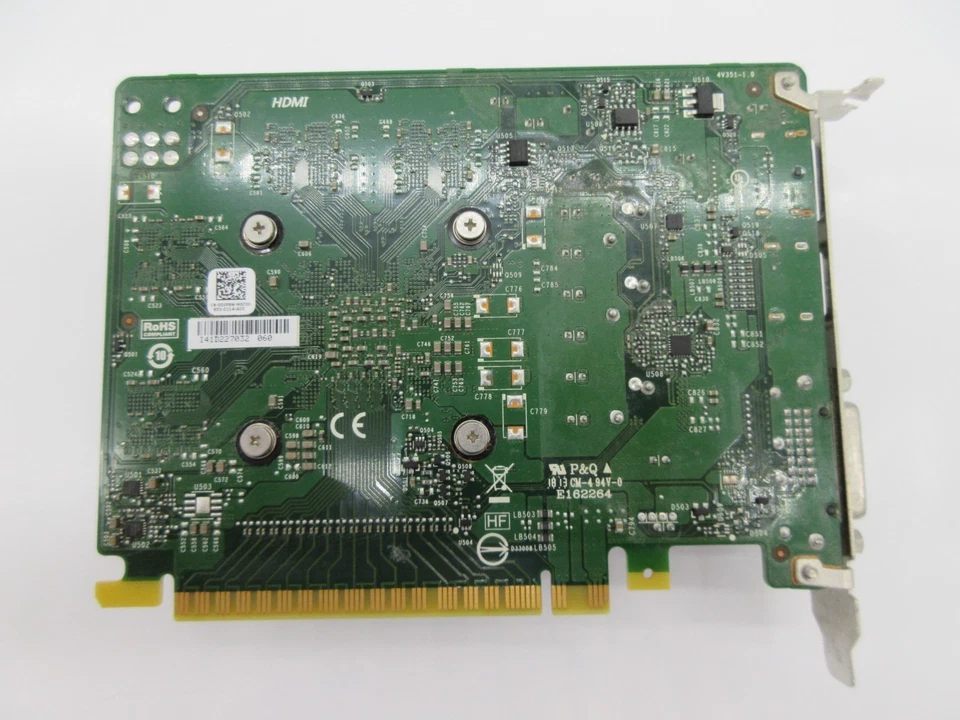 Tarjeta de video gráfica Dell NVIDIA GeForce GTX 1050 Ti 4 GB GDDR5 0 DVP9W Foto 3 de 4