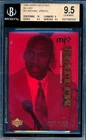 MICHAEL JORDAN 1998-99 UPPER DECK MJX LIVE #/100 BGS 9.5 GEM CARD #14!  POP 3!
