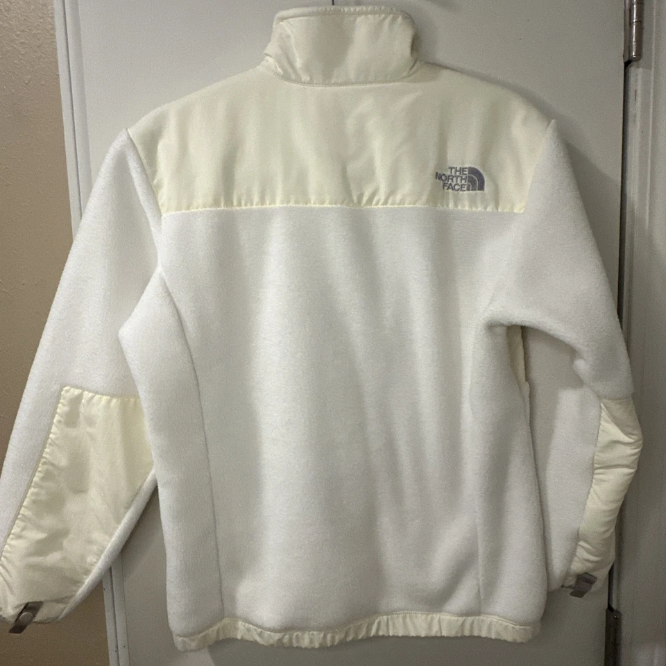 The North Face Denali Jacket, Girls Large, White And Cream, NWOT - Image 2 of 4