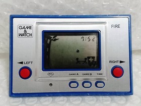 ++Poor Condition Nintendo GAME&WATCH SILER Fire RC-04 Nintendo Game Siler