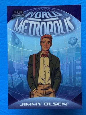 2025 Fleer Brilliants Superman World of Metropolis Jimmy Olsen #WM-3