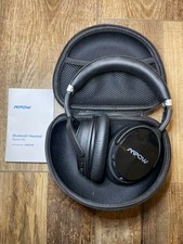 Mpow H5 Bluetooth Headphones Wireless Over Ear w/ Case  Manual