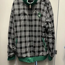 UNK NBA Official Boston Celtics Reversible Track Warm Up Jacket-Full Zip Xl NWOT