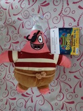 SpongeBob Movie Search for SquarePants Bikini Bottom Glow Pals 8" Patrick Plush