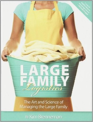 LARGE FAMILY LOGISTICS By Kim Brenneman - Hardcover *Excellent Condition*