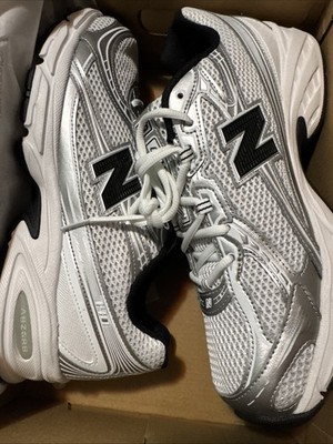 New Balance 740v2 White Silver Metallic Men Size 11 Women Size 12.5 Brand New