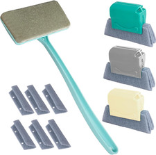 Window Screen Cleaner Track Cleaning Kit Mesh Screen Cleaning Brush 3 Groo
