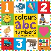 Roger Priddy - Colours Abc Numbers First 100 Books - Board Book - G245Z