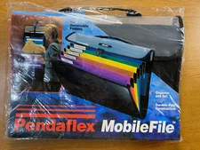 Pendaflex MobileFile Desk Free/Hanging Six Removable Folders