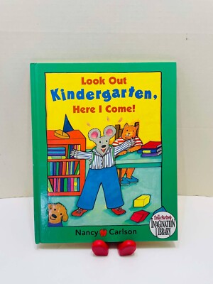 Vintage 1999 Gently Used Look Out Kindergarten, Here I come! Hardcover Kids Book