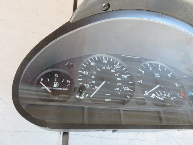 BMW M3 E46 2001-2006 OEM VELOCÍMETRO CUADRO DE INSTRUMENTOS 62116940877 Foto 2 de 4