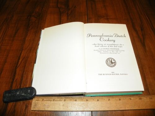 1935 PENNSYLVANIA DUTCH COOKERY by J. GEORGE FREDERICK - Picture 4 of 6