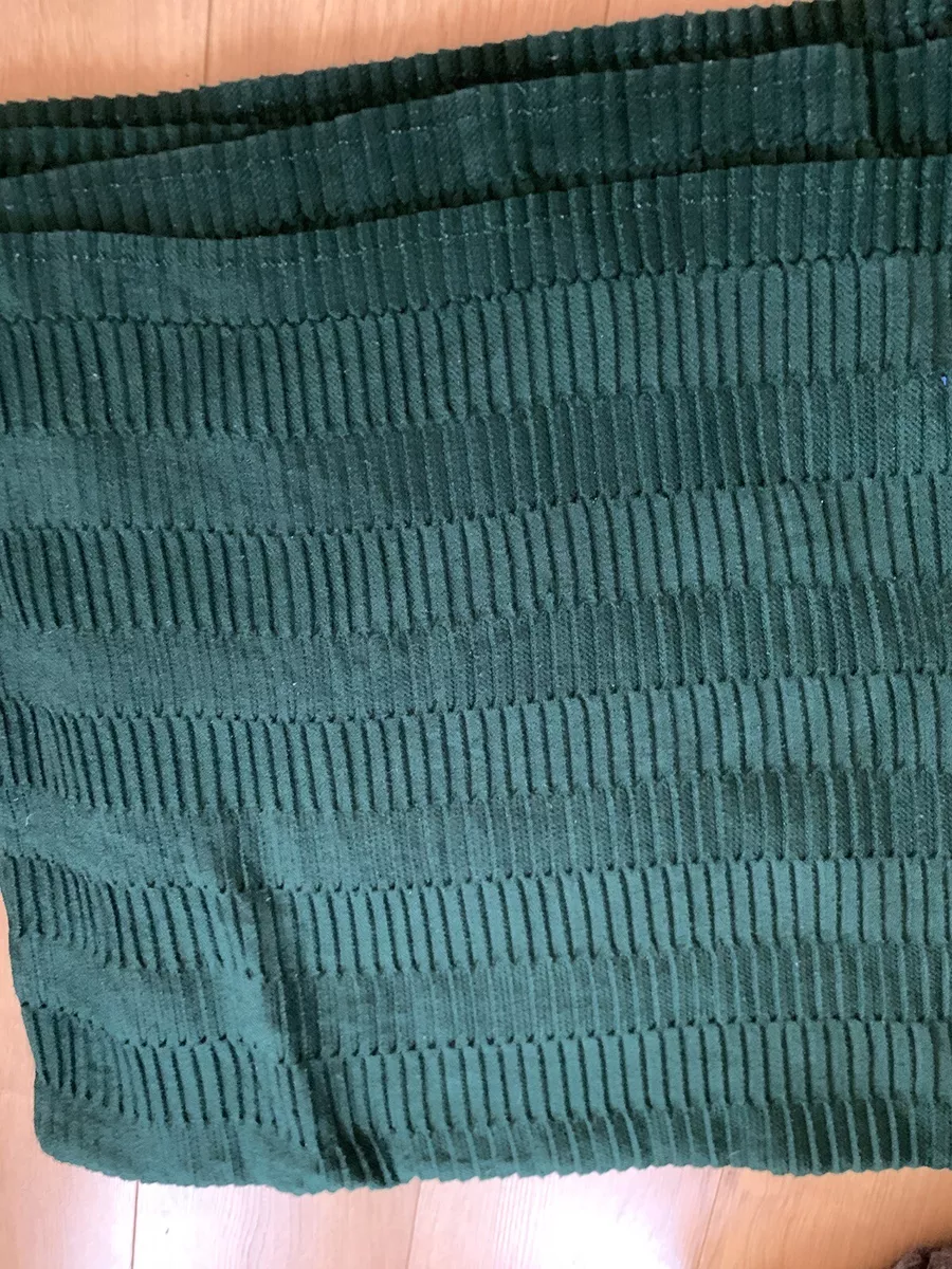 Dunelm green online blanket