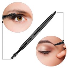 Makeup Brush Eyeshadow Brush Double Sided Eyebrow Brush and Eyelash Brush Wit...