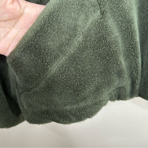 Denali Vintage Herren Plüsch Fleece gefütterte Jacke grün Gr. L Made in USA - Bild 7 von 8