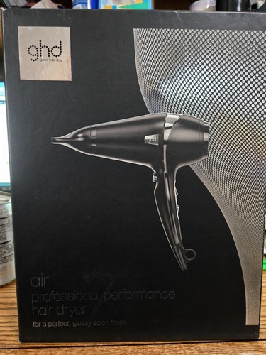 ghd Air 1600 Watt Professional Ionic Hair Dryer/Blow Dryer - Black - 第 1/4 張圖片