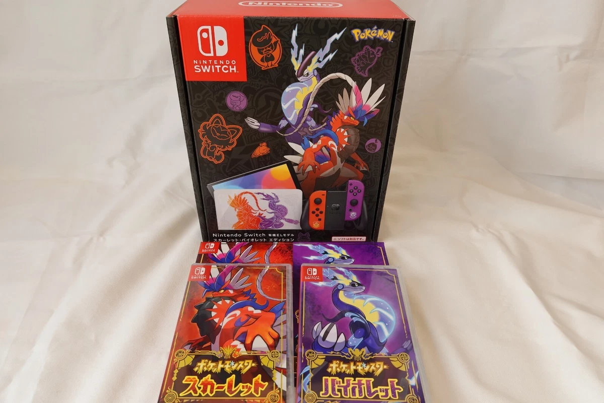 Nintendo Switch – OLED Model Pokémon Scarlet & Violet Edition