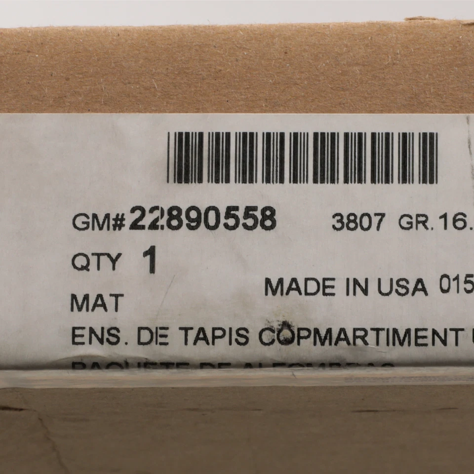 Alfombrilla para todo tipo de clima GMC Acadia 2013-2016 GMC Acadia 22890558 OEM NUEVA Foto 3 de 3