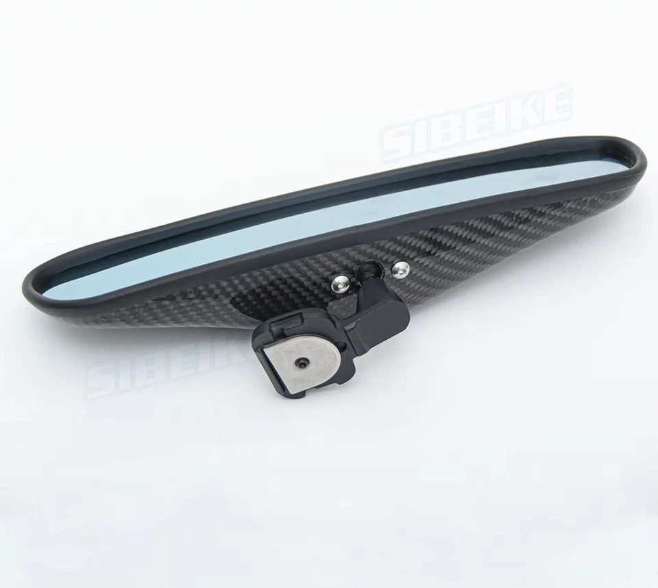 Real Carbon Fibre Interior Rear View Mirror For Honda Accord Civic CRV Integra - Image 3 of 4