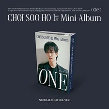 CHOI SOO HO [ONE] 1st Mini Album NEMO Ve/ Tag Tape+6 Photo Card K-POP SEALED
