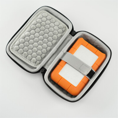 Carrying Case Storage Box For LaCie Rugged SSD Pro Rugged Mini Rugged  Secure