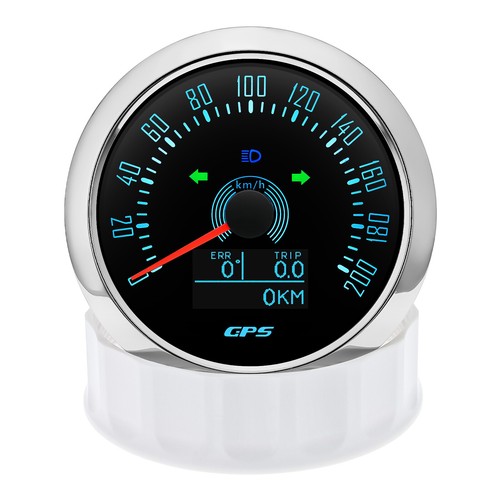 85MM GPS Speedometer 200km/h Gauge with Trip COG for Boat Car Truck Waterproof - Picture 12 of 21