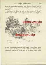 Monk Sherborne, Hampshire, Book Illustration (Print), 1926