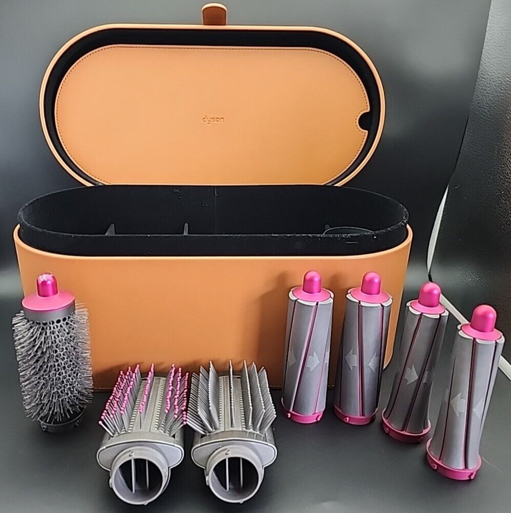 Dyson Airwrap Attachments and Case Only No Wand Included