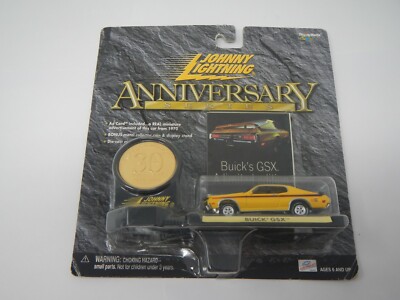 Johnny Lightning Anniversary Buick GSK Yellow