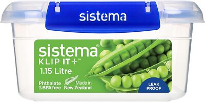 Sistema KLIP IT PLUS Frischhaltedose, 1,15 L, BPA-frei, Polypropylen