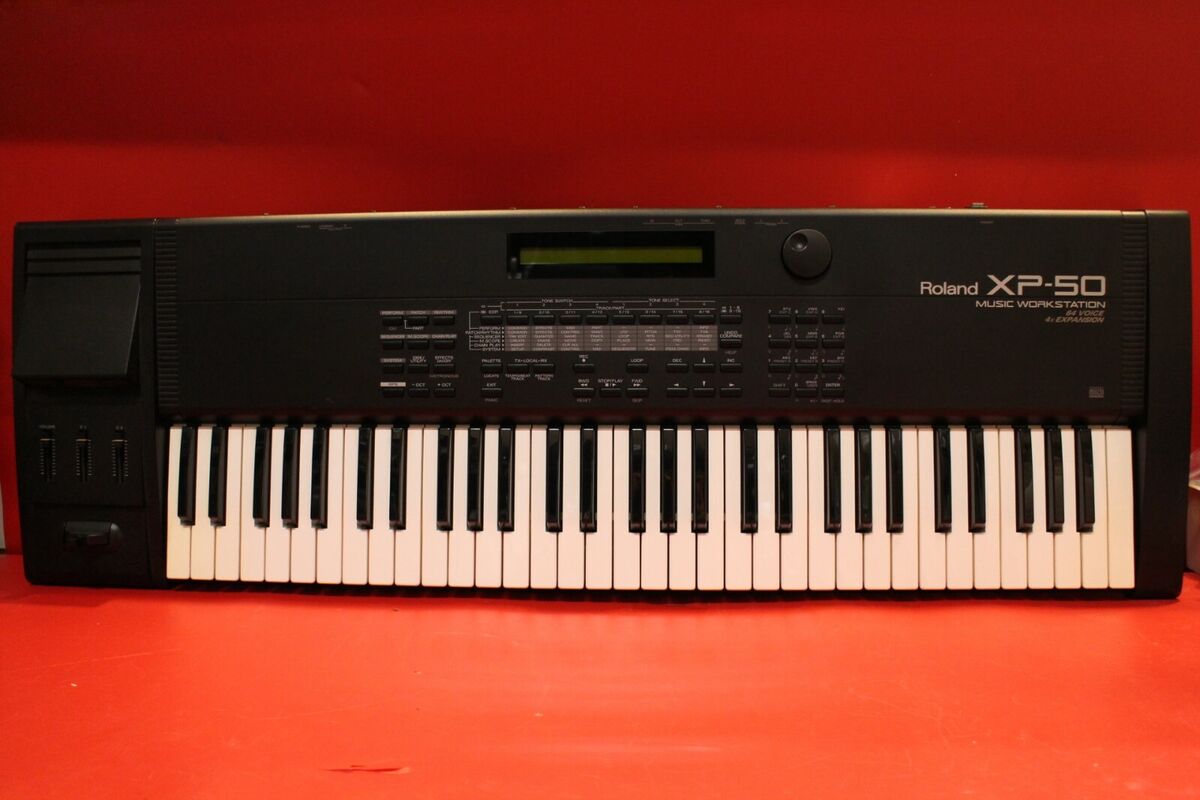 Used Roland XP-50 Synthesizer Keyboard music workstation Used Roland XP-50 Synthesizer Keyboard music workstation