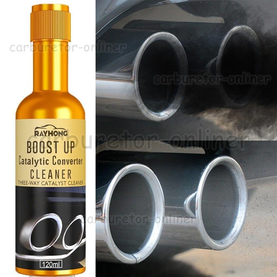 2PCS Boost Up Vehicle Engine Catalytic Converter Cleaner Cleaning Multipurpose - Image 4 of 4