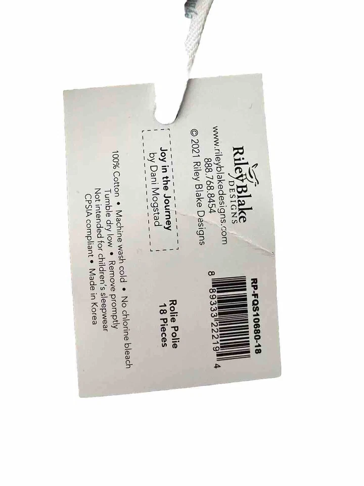 Joy in the Journey Petite Rolie Polie Riley Blake 2.5 英寸条 18 件总计 — 第 4/4 张图片