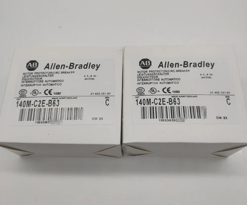 In Stock Newest In Box Original Allen-Bradley AB 140M-C2E-B63 Circuit Breaker - Bild 1 von 4