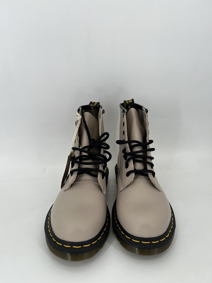 Dr. Marten 1460 Smooth Leather Boots In Vintage Taupe New