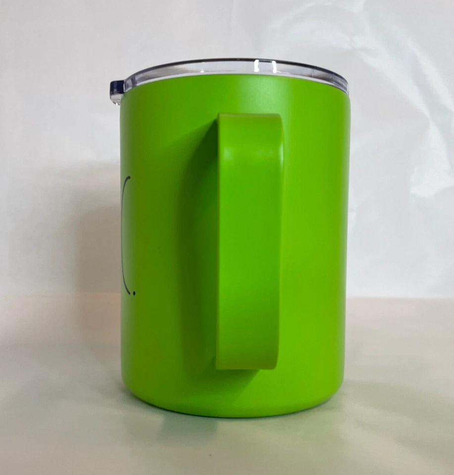 Rae Dunn Хэллоуин токсичный путешествий кружка зеленый изолированный из нержавеющей стали с крышкой б/у в отличном состоянии - Изображение 2 из 4