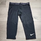 Nike Pro Boy's Training Athletic Tights - Black - BV3506-010 - Youth XL