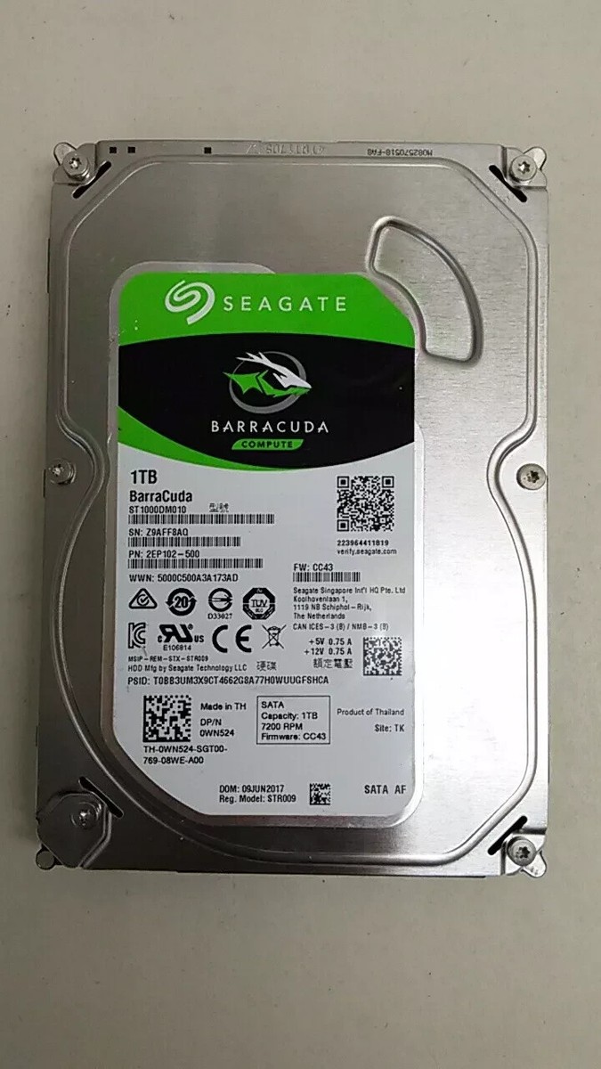 Seagate Barracuda ST1000DM010 1TB 3.5