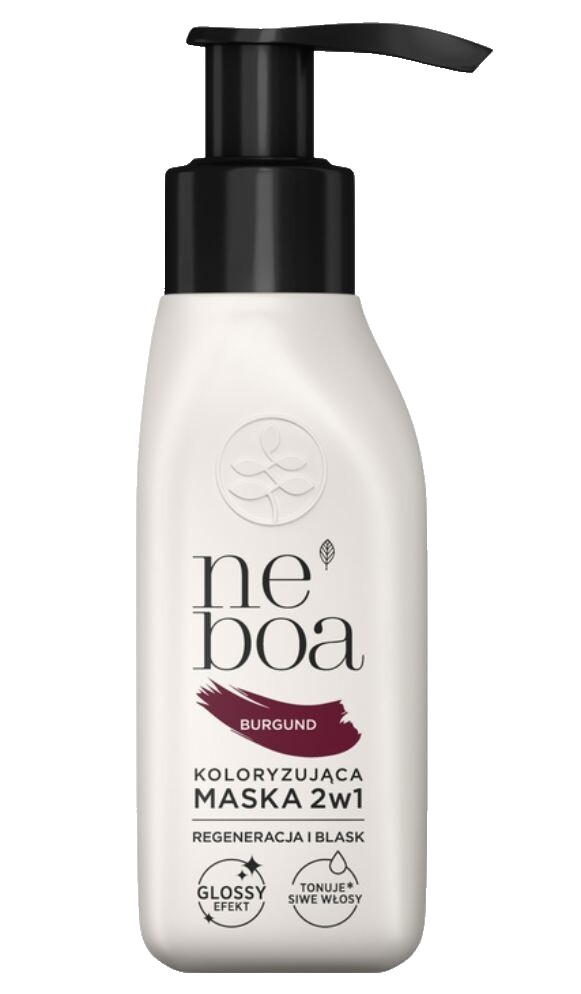 Neboa 2in1 Burgundy Coloring Mask, Neboa, 100 ml
