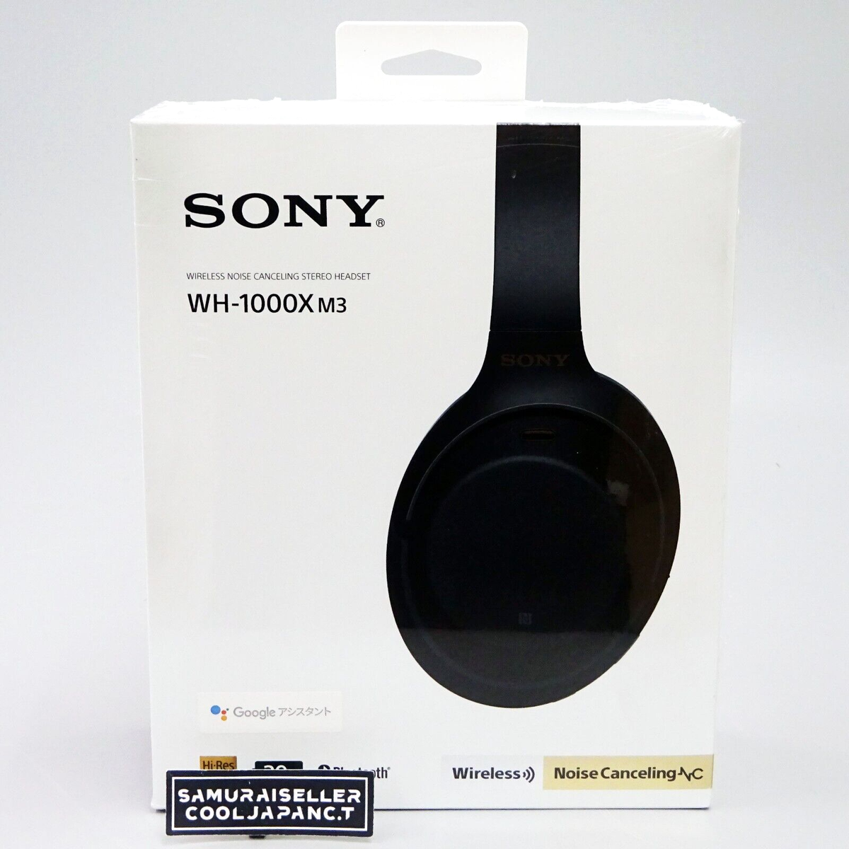 SONY wireless headphone with microphone Black WH-1000XM3 B SONY wireless headphone with microphone Black WH-1000XM3 B
