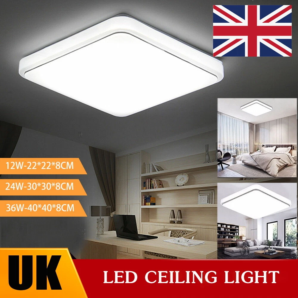 Modern Led Ceiling Light Square Panel