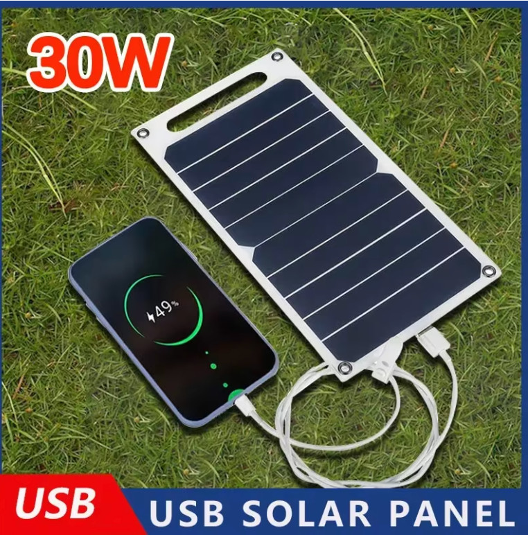 Unlimited Clean Energy: Space-Based Solar Power'S Promising Solution To Global Warming 9 30W Solar Panel Usb Charger Waterproof Outdoor Camping Phone Power Bank