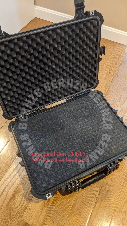 Extra Large (XL) Black IP65 Waterproof Storage Travel Case for Graded Card Slabs - Image 3 of 4