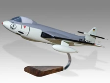 Hawker Sea Hawk Mk 101 German Navy Desk Wood Airplane Model Large Scale 1/32
