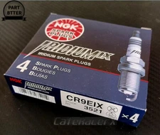 4Pc NGK CR9EIX Iridium IX Spark Plug For SUZUKI GSXR Motorcycle Tune Up Kit 3521