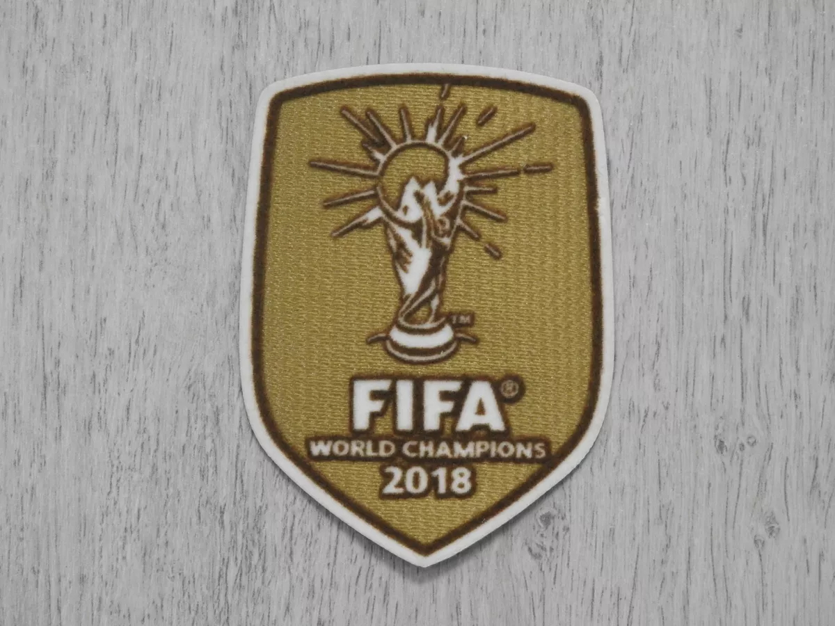 World Cup 2018 Champions Winner patch France Les Bleus Soccer badge Francia